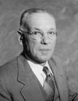 portrait photo of Percy O. Wood